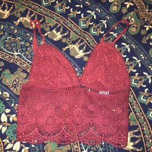 Kendall & Kylie Boho Crop Top